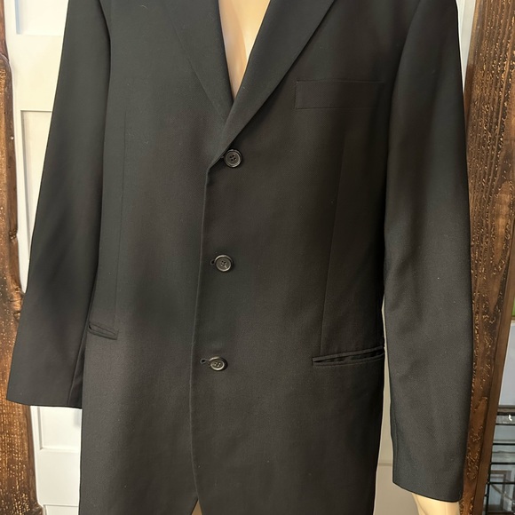 Hugo Boss Men's Black Suit Jacket | Made in the USA | See Measurements - Picture 2 of 12